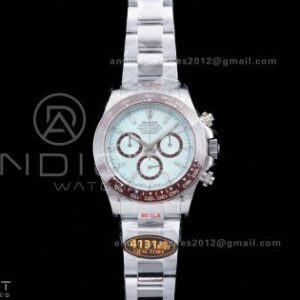 Daytona 126506 Gain Weight QF 1:1 Best Edition Ice Blue Dial T Diamond Markers on Bracelet SH4131 V6