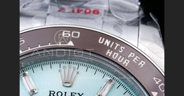 Daytona 126506 Gain Weight QF 1:1 Best Edition Ice Blue Dial T Diamond Markers on Bracelet SH4131 V6 - Image 7