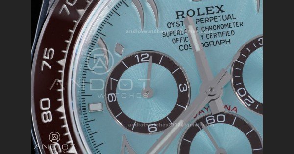 Daytona 126506 QF 1:1 Best Edition Ice Blue Arabic Dial on SS Bracelet QF4131 V6 (Gain Weight) - Image 4