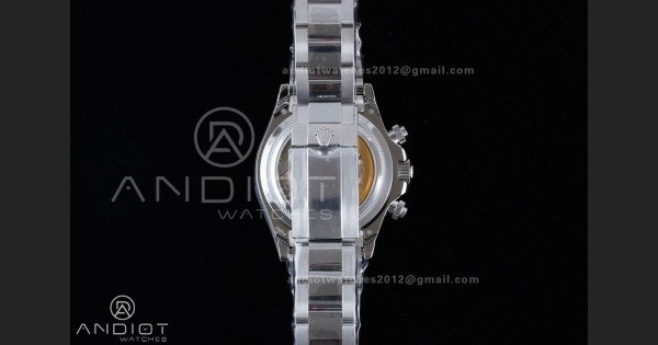 Daytona 126506 QF 1:1 Best Edition Ice Blue Arabic Dial on SS Bracelet QF4131 V6 (Gain Weight) - Image 9