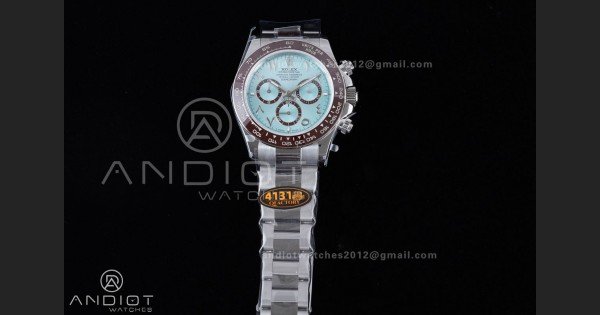 Daytona 126506 QF 1:1 Best Edition Ice Blue Arabic Dial on SS Bracelet QF4131 V6 (Gain Weight)