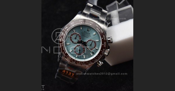 Daytona 126506 QF 1:1 Best Edition Ice Blue Dial Stick Marker on SS/YG Braclet SH4131 V5 - Image 3