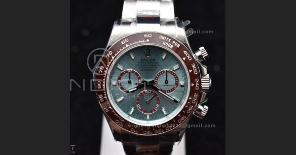 Daytona 126506 QF 1:1 Best Edition Ice Blue Dial Stick Marker on SS/YG Braclet SH4131 V5 - Image 4