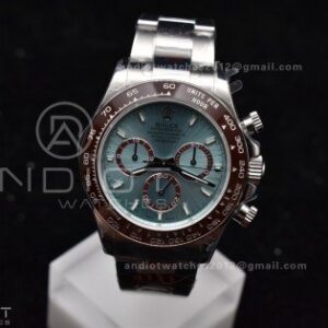 Daytona 126506 QF 1:1 Best Edition Ice Blue Dial Stick Marker on SS/YG Braclet SH4131 V5