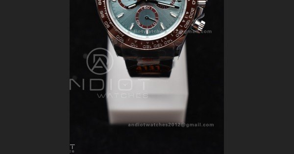 Daytona 126506 QF 1:1 Best Edition Ice Blue Dial Stick Marker on SS/YG Braclet SH4131 V5 - Image 7