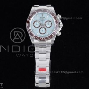 Daytona 126506 VSF 1:1 Best Edition 904L Steel Ice Blue Dial on SS Braclet VS4131 V3 (Weighted)