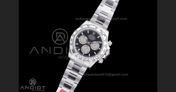 Daytona 126509 Gain Weight V3 VSF 1:1 Best Edition Black Dial Silver Sub-dial On Oyster Bracelet DD4131 - Image 2