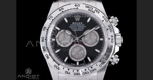 Daytona 126509 Gain Weight V3 VSF 1:1 Best Edition Black Dial Silver Sub-dial On Oyster Bracelet DD4131 - Image 3