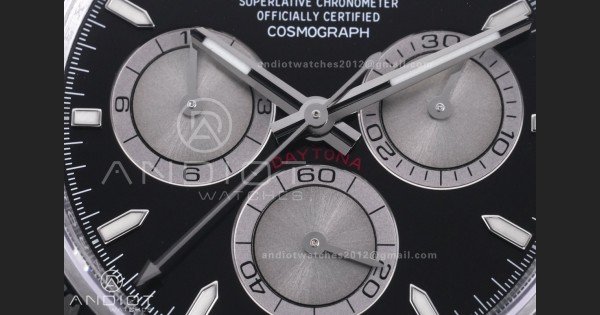 Daytona 126509 Gain Weight V3 VSF 1:1 Best Edition Black Dial Silver Sub-dial On Oyster Bracelet DD4131 - Image 5