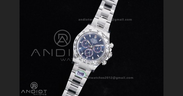 Daytona 126509 THBF 1:1 Best Edition Blue Dial on SS Bracelet SH4131 - Image 2