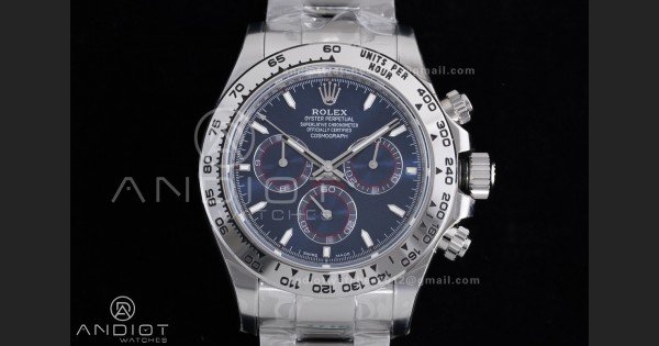 Daytona 126509 THBF 1:1 Best Edition Blue Dial on SS Bracelet SH4131 - Image 3