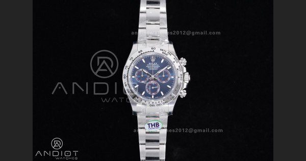 Daytona 126509 THBF 1:1 Best Edition Blue Dial on SS Bracelet SH4131