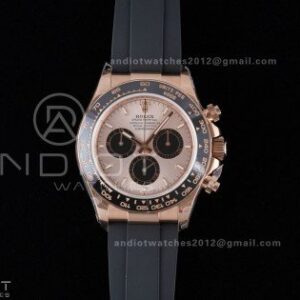 Daytona 126515 QF 1:1 Best Edition RG/Black Dial on Oysterflex Strap QF4131 V10 (Weighted)