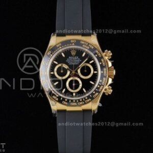 Daytona 126518 QF 1:1 Best Edition Black Dial on Oysterflex Strap QF4131 V10 (Gain Weight)