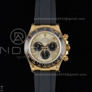 Daytona 126518 QF 1:1 Best Edition YG Dial on Oysterflex Strap QF4131 V10 (Gain Weight)