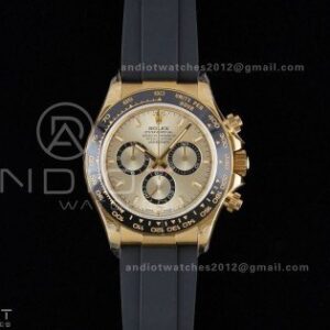 Daytona 126518 QF 1:1 Best Edition YG Dial on Oysterflex Strap QF4131 V10 (Gain Weight)