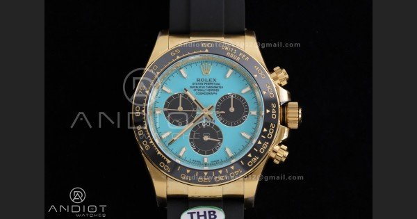 Daytona 126518 THBF 1:1 Best Edition Tiffany Blue Dial on Oysterflex Strap SH4131 - Image 3