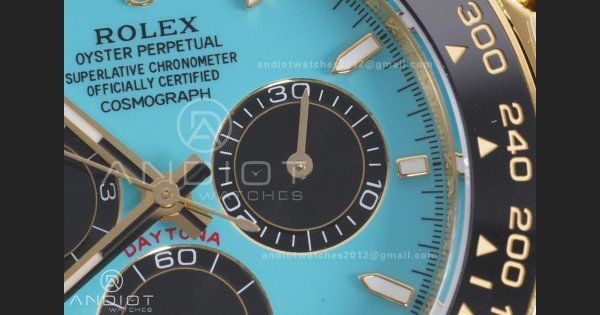 Daytona 126518 THBF 1:1 Best Edition Tiffany Blue Dial on Oysterflex Strap SH4131 - Image 5