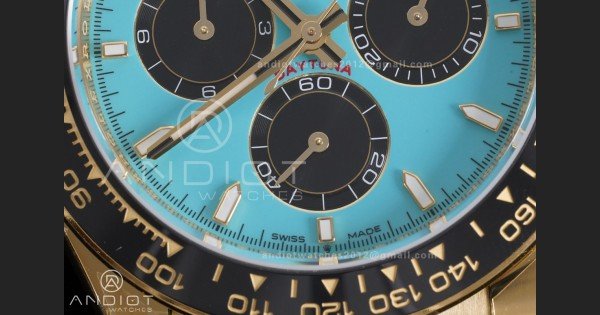 Daytona 126518 THBF 1:1 Best Edition Tiffany Blue Dial on Oysterflex Strap SH4131 - Image 6