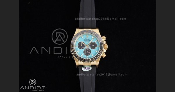 Daytona 126518 THBF 1:1 Best Edition Tiffany Blue Dial on Oysterflex Strap SH4131