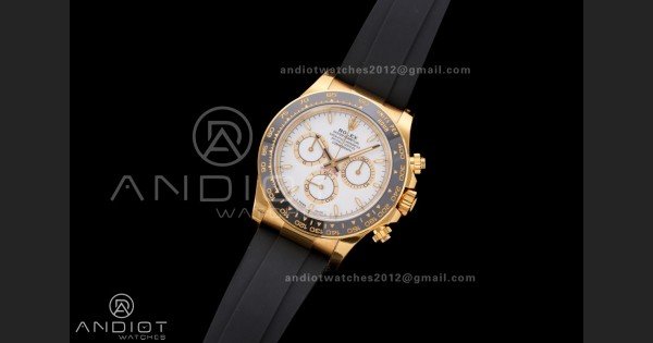 Daytona 126518 VSF 1:1 Best Edition White Dial on Oysterflex Strap DD4801 - Image 2