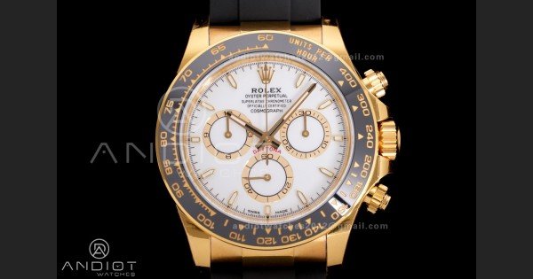 Daytona 126518 VSF 1:1 Best Edition White Dial on Oysterflex Strap DD4801 - Image 3