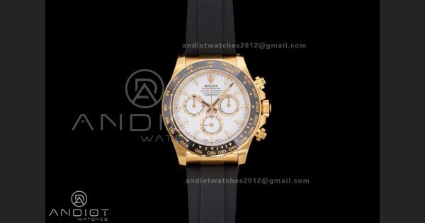 Daytona 126518 VSF 1:1 Best Edition White Dial on Oysterflex Strap DD4801