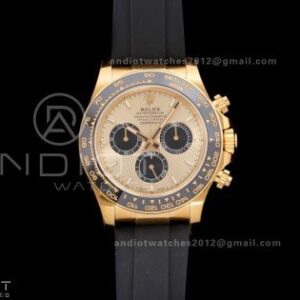 Daytona 126518 VSF 1:1 Best Edition YG/Black Dial on Oysterflex Strap DD4801