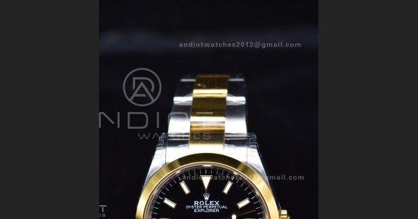 Explorer 124273 36mm 904L Steel VSF 1:1 Best Edition Black Dial on SS/YG Bracelet DD3230 - Image 6