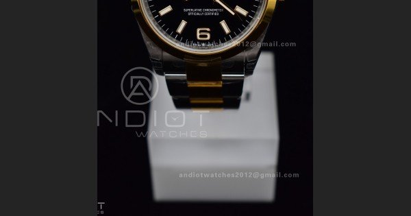 Explorer 124273 36mm 904L Steel VSF 1:1 Best Edition Black Dial on SS/YG Bracelet DD3230 - Image 7
