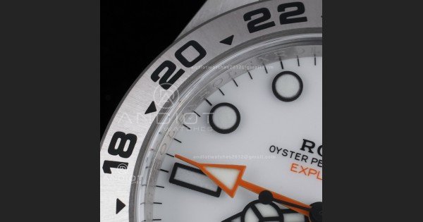 Explorer II 42mm 226570 904L SS ARF 1:1 Best Edition White Dial on Bracelet SH3285 CHS - Image 6