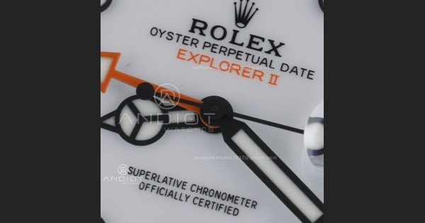 Explorer II 42mm 226570 904L SS ARF 1:1 Best Edition White Dial on Bracelet SH3285 CHS - Image 7