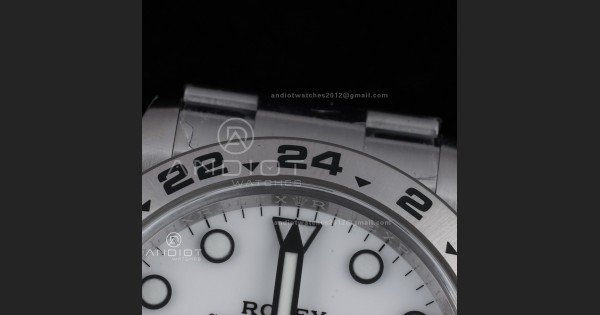Explorer II 42mm 226570 904L SS ARF 1:1 Best Edition White Dial on Bracelet SH3285 CHS - Image 9