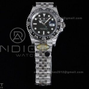 GMT Master II 116710 LN 904L SS ARF 1:1 Best Edition on Jubilee Bracelet New SH3285 V2