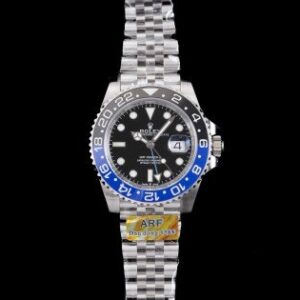 GMT-Master II 126710 BLNR Black/Blue Ceramic ARF 1:1 Batgirl Best Edition Black Dial On Jubilee Bracelet DD3285
