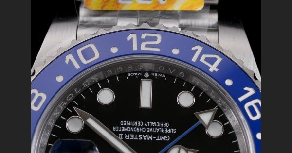 GMT-Master II 126710 BLNR Black/Blue Ceramic ARF 1:1 Batgirl Best Edition Black Dial On Jubilee Bracelet DD3285 - Image 6