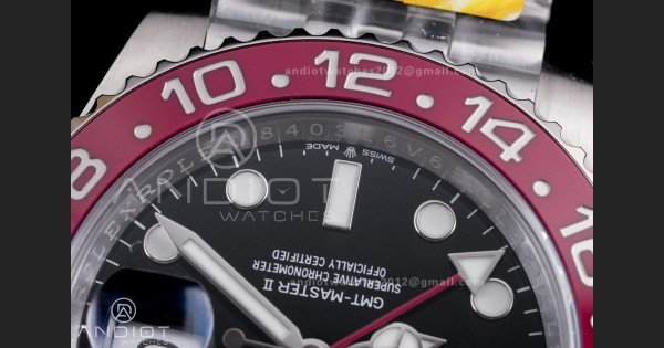 GMT-Master II 126710 BLRO Blue/Red Ceramic ARF Pepsi Best Edition on Jubilee Bracelet DD3285 V3 - Image 6