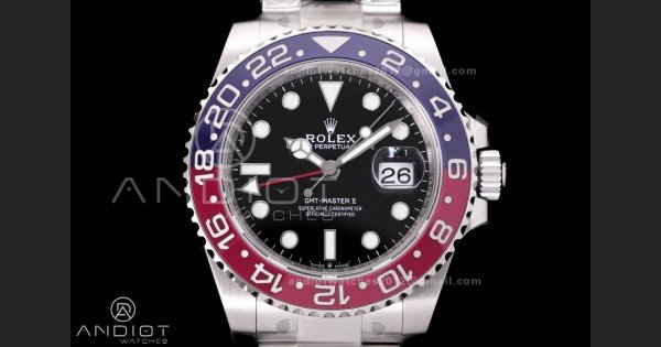 GMT-Master II 126710 BLRO Blue/Red Ceramic VSF Best Edition Pepsi on Oyster Bracelet DD3285 V3 - Image 3