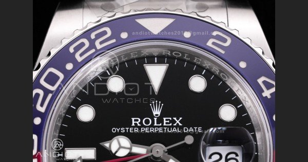 GMT-Master II 126710 BLRO Blue/Red Ceramic VSF Best Edition Pepsi on Oyster Bracelet DD3285 V3 - Image 4