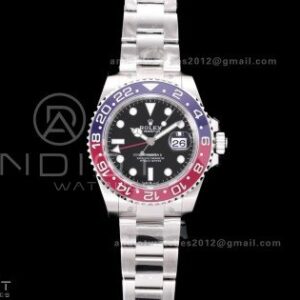 GMT-Master II 126710 BLRO Blue/Red Ceramic VSF Best Edition Pepsi on Oyster Bracelet DD3285 V3