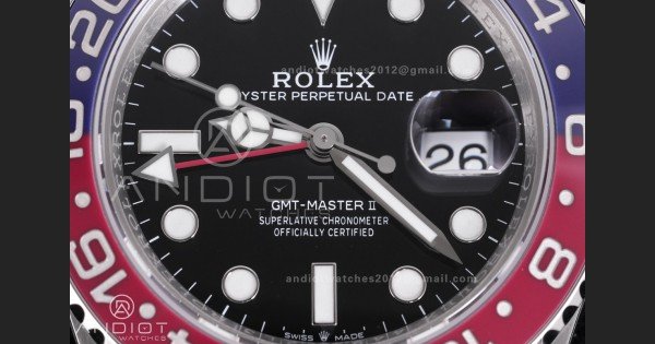 GMT-Master II 126710 BLRO Blue/Red Ceramic VSF Best Edition Pepsi on Oyster Bracelet DD3285 V3 - Image 5