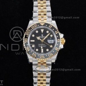 GMT-Master II 126713 GRNR ARF 1:1 Best Edition on Black Dial SS/YG Bracelet Super Clone New SH3285 CHS (Gain Weight)