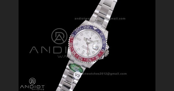 GMT Master II 126719 BLRO 904L SS ARF Pepsi 1:1 Best Edition Meteorite On Oyster Bracelet New SH3285 - Image 2