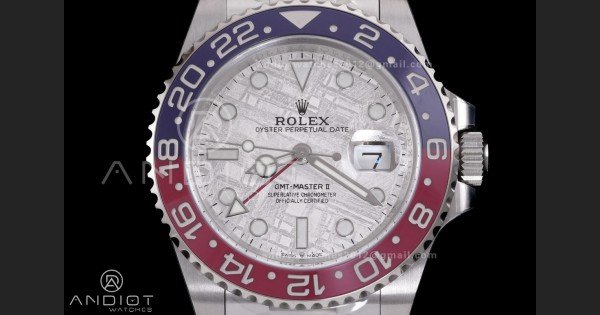GMT Master II 126719 BLRO 904L SS ARF Pepsi 1:1 Best Edition Meteorite On Oyster Bracelet New SH3285 - Image 3
