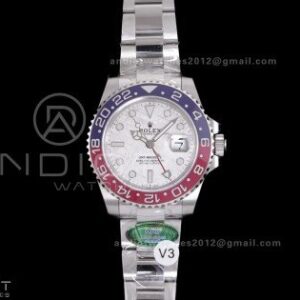 GMT Master II 126719 BLRO 904L SS ARF Pepsi 1:1 Best Edition Meteorite On Oyster Bracelet New SH3285