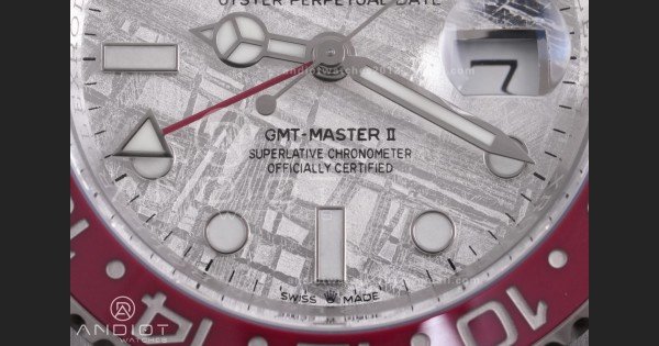 GMT Master II 126719 BLRO 904L SS ARF Pepsi 1:1 Best Edition Meteorite On Oyster Bracelet New SH3285 - Image 5