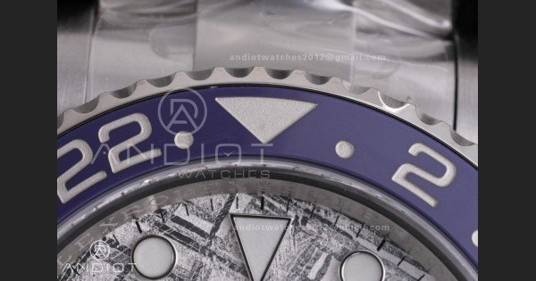 GMT Master II 126719 BLRO 904L SS ARF Pepsi 1:1 Best Edition Meteorite On Oyster Bracelet New SH3285 - Image 8