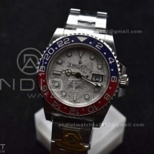 GMT Master II 126719 BLRO Gain Weight Gold Factory 1:1 Best Edition Real Meteorite Dial on Oyster Bracelet VR3285 CHS