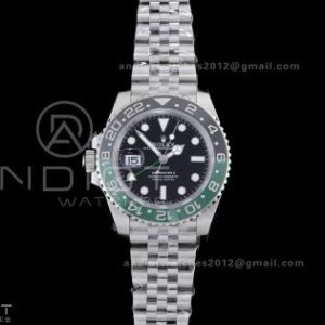 GMT-Master II 126720 VTNR 904L Steel V3 VSF 1:1 Sprite Best Edition Black Dial On Jubilee Bracelet DD3285