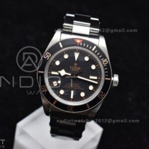 Heritage Black Bay Black Bezel ZF 1:1 Best Edition 39MM On SS Bracelet A2824 V5